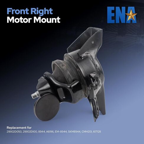 ENA Engine Motor and Trans Mount for A7101 A7116 A7118 A6196 Set of 4 Compatible with Hyundai 2001-2006 Elantra 2003-2005 Tiburon Replacement for 218302D050 219302D100 219102D000 218102D050 in Saudi Arabia