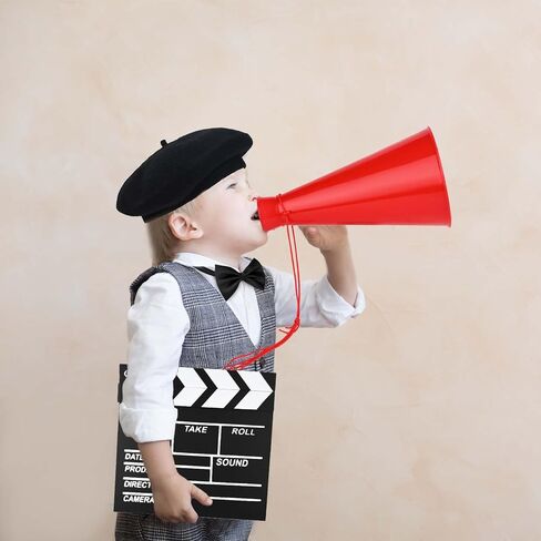 مجموعة أزياء مخرج كافوك تتضمن قبعة بيريه للمخرج وربطة عنق ولوح مكبر صوت لمجموعة حفلات الأفلام الليلية وحفلات أعياد الميلاد (Style2) in Kuwait