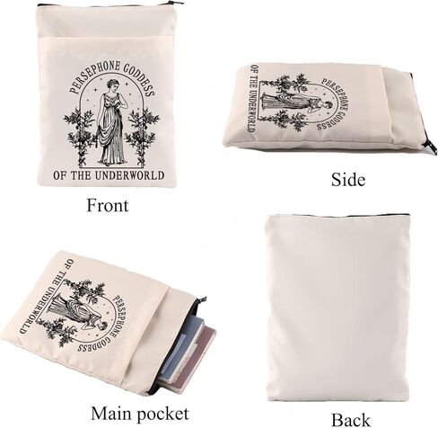 Greek Goddess Gift Persephone Goddess of The Underworld Book Sleeve Greek Mythology Book Cover Greek Bookish Poet Gift (Underworld-b) in Kuwait