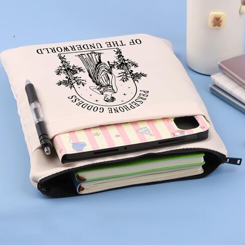 Greek Goddess Gift Persephone Goddess of The Underworld Book Sleeve Greek Mythology Book Cover Greek Bookish Poet Gift (Underworld-b) in Kuwait