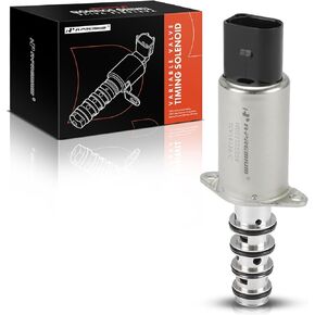 A-Premium Intake Engine Variable Valve Timing (VVT) Solenoid Compatible with Volkswagen Jetta 2002-2004, Passat 2006-2007, Touareg 2004-2007, Eos, EuroVan, R32 & Audi Q7, A3, A3 Quattro, TT Quattro