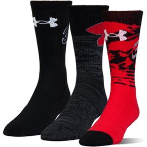 Under Armour Men's Phenom Curry Crew Socks, 3-Pairs