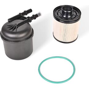 FD-4615 6.7 Powerstroke Fuel Filter for 2011-2016 Ford F250 F350 F450 F550 Super Duty Truck 5 Micron Diesel Fuel Filter Water Separator Kit Replace Motorcraft FD4615 BC3Z-9N184-B