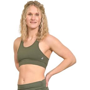 B-LIGHT ECO Sports Bra for Women - Adha Organic Cotton Yoga Workout Sets - Incredible Comfort Sustainable Design Womens Bra