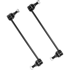 Front Sway Bar Stabilizer Links Zinc-Nickel Alloy-Suspension Kit 2 PCS Left & Right, Compatible With 2012-2017 Hy-undai Azera Sonata & Kia Cadenza Optima, Replaces#: K750658, 54830-3Q000