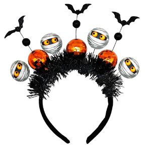 ZHENNAN Mummy Headbands for Women and Men, Cute Halloween Hairbands for Adult, Cartoon Costume Halloween Party Decorations Cute Hair Accessory