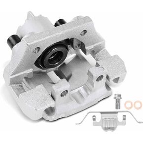 A-Premium Disc Brake Caliper Assembly with Bracket Compatible with Select BMW Models - 525i 04-07, 525xi 06-07, 528i 08-10, 528i xDrive 09-10, 530i 04-07, 530xi 06-07 - Rear Left Driver Side