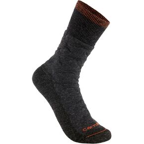 Carhartt Men's Twin Knit Heaveyweight Diamond Plate Crew Sock