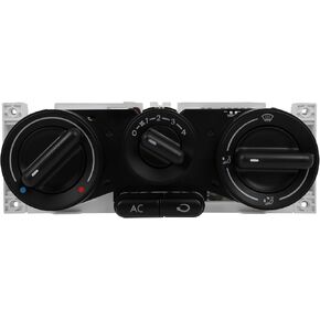 SCITOO A/C Heater Climate Control Module Panel Replace 599-152,fitment 2000-2002 for Volkswagen Golf Base 2.0L;2003-2005 for Volkswagen Golf Comfortline 2.0L;2000-2002 for Volkswagen Golf Confort