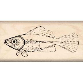 Stamps by Impression Fish Rubber Stamp