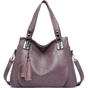 PORRASSO Women Handbags Fashion Hobo Shoulder Bag Ladies Crossbody Bag Large Tote Purse