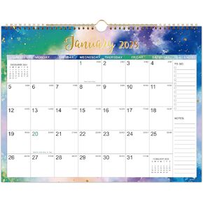 2025 Calendar - 2025 Wall Calendar 12 Months from JAN. 2025 to Dec. 2025, 14.8'' x 11.5'', 2025 Monthly Calendar with Ample Blocks for Writing, Calendar 2025