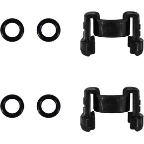 2 Sets A/C Condenser Hard Line Lock Clamp Clip Piping Fits for 2018-2022 Toyota RAV4 Highlander Corolla Camry Replaces ‎88718-1E150
