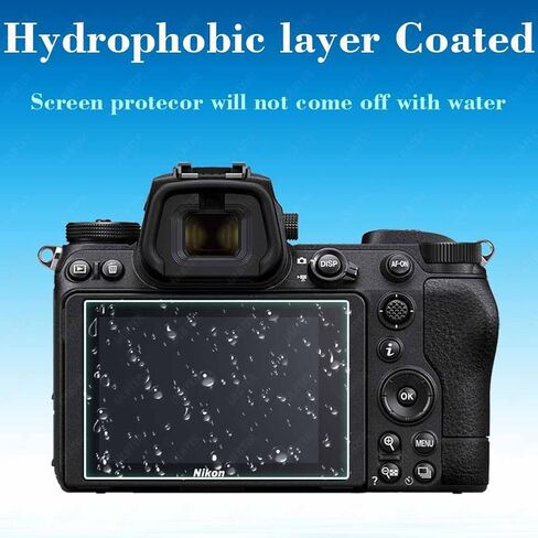 ULBTER Z6II Z7II Screen Protector for Nikon Z 7II / Z 6II + Top [2+2Pack] 0.3mm 9H Hardness Z7 II Z6 II Tempered Glass Cover Anti-Scrach Anti-Fingerprint Anti-Bubble in Kuwait