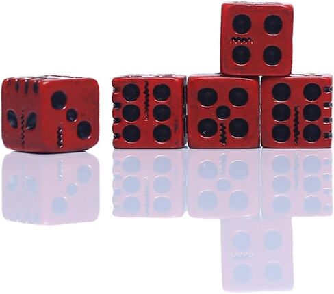 5 قطعة الهيكل العظمي للهالوين النرد 18 مللي متر الراتنج النرد القوطية الهيكل العظمي الهذيان النرد الجدول لقضبان نادي الحفلات in Saudi Arabia