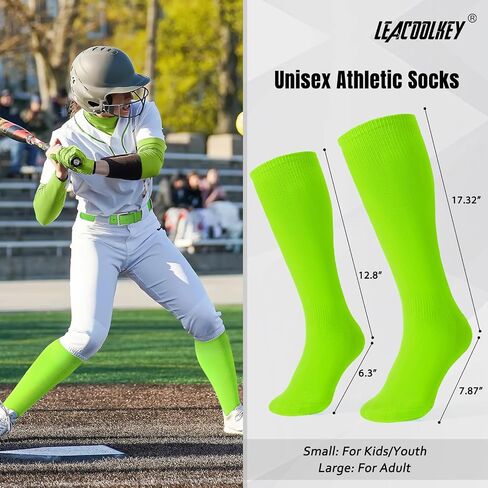 LEACOOLKEY Baseball Socks and Belt Combo Adult Youth Softball Elastic Socks Belt Set Adjustable in Saudi Arabia