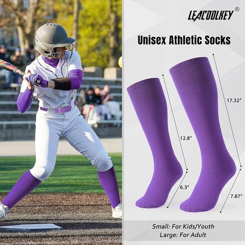 LEACOOLKEY Baseball Socks and Belt Combo Adult Youth Softball Elastic Socks Belt Set Adjustable in Saudi Arabia