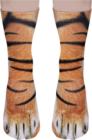 White Elephant Gifts for Adults - Funny Animal Feet Paw Socks Gag Gifts Christmas Stocking Stuffers in Saudi Arabia