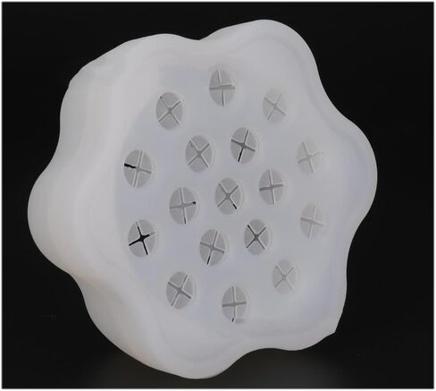 RAKSONIC Spiral Ikebana Stem Holder,2024 Spiral Stem Holder for Vases, Spiral DIY Bouquet Twister Flower Arrangement Holder Clear in Saudi Arabia