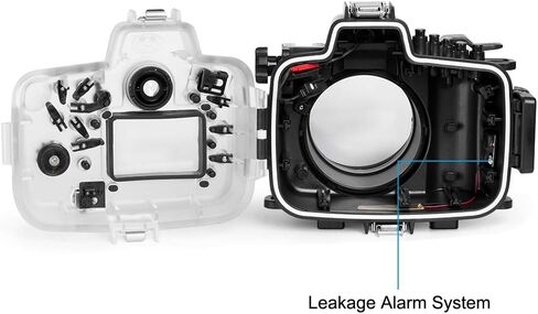 Sea frogs Underwater Camera Case Compatible with Canon EOS R6 60MM IPX8 40m/130ft Maximum Diving Depth Waterproof Camera Housing for Diving, Surfing, Rowing, Skiing in Kuwait