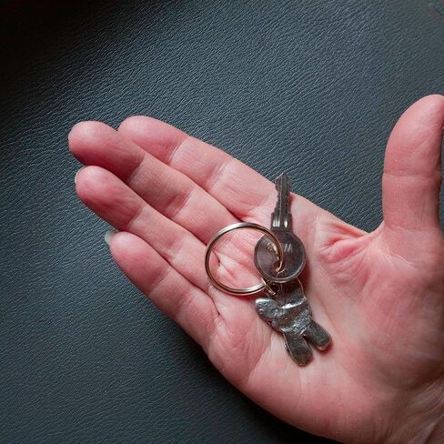 Pewter Dog Keychain – Keychains for Women – Cute Yorkie Gifts – Handcrafted in the USA Keychain Accessories in Saudi Arabia