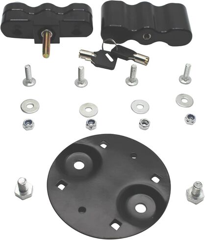 قفل تثبيت حزمة RX-LOX-PM مع حامل حزمة قفل المفاتيح يناسب حزمة الوقود RotopaX LOX-PM أو صندوق التخزين وحزمة المياه وعلبة الغاز وحزمة Fuelpax القياسية in Kuwait