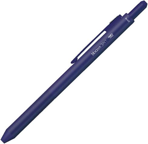 Auto MF-25B3-GY Multi-Function Pen, Bloom, 3-in-1, Iron Gray in Saudi Arabia