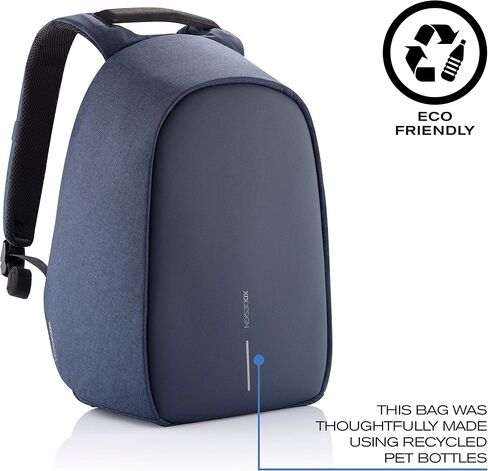 XDDesign HERO XL Anti-Theft Laptop Backpack 20L with 17" Laptop /12.9" Tablet Compartment | Slash-Resistant | Eco Friendly | Waterproof | Anti-shocked Travel Backpack w/USB Charging Port in Saudi Arabia