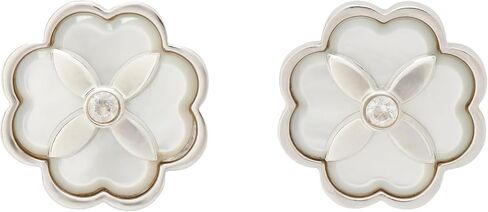 Kate Spade New York Heritage Bloom Studs Earrings Cream/Gold One Size in Saudi Arabia