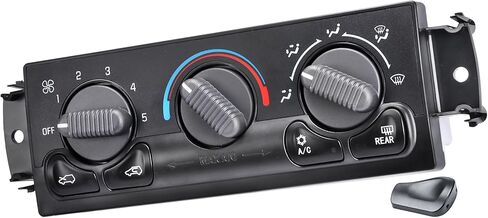 599-218 وحدة التحكم في المناخ - لوحة التحكم في المناخ لتكييف الهواء الأمامي والتدفئة المتوافقة مع 1999-2002 تشيفي سيلفرادو جي إم سي سييرا 2000-2002 تشيفي سوبربان أفالانش جي إم سي يوكون 2000 تاهو in Kuwait