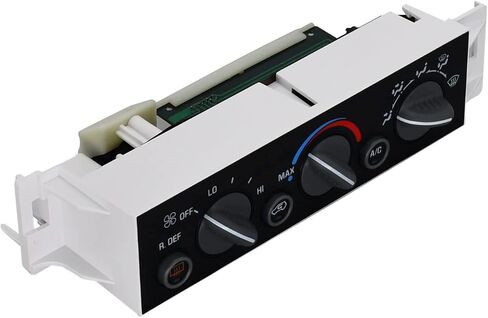 599-006 وحدة التحكم في المناخ لسخان مكيف الهواء 9378805 متوافقة مع 1996-2000 شيفروليه تشيفي سوبربان تاهو جي إم سي يوكون 1999-2000 كاديلاك إسكاليد استبدال 15-72547 مع مفتاح مزيل الضباب للنافذة الخلفية in Kuwait