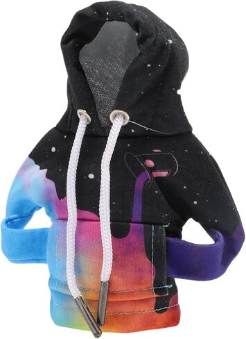 Universal Shift Knob Cover Starry Sky Pattern Gearstick Hoodie Shift Lever Knob Hoodie for Car RV Truck SUV Fabric Blue Black in Saudi Arabia