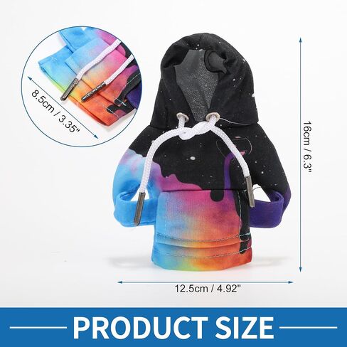 Universal Shift Knob Cover Starry Sky Pattern Gearstick Hoodie Shift Lever Knob Hoodie for Car RV Truck SUV Fabric Blue Black in Saudi Arabia