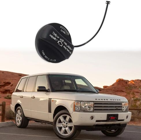 Gas Fuel Tank Filler Cap V8 4.2L 4.4L 5.0L Compatible with Land Rover 2003-2012 Range Rover Sport Utility 4-Door Replaces # LR011468 WLD500230 in Saudi Arabia