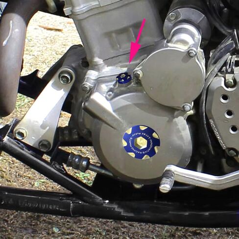 crazy sport M12×1.25 Magnetic Oil Drain Plug Bolt Screw For SUZ-UKI DRZ400E DRZ400S DRZ400SM DRZ 400 2000-2023 RM125 RM250 RM250Z LTZ400 LTZ400Z in Saudi Arabia