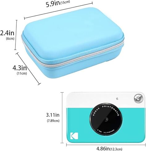 Leayjeen Kids Camera Case Compatible with Kodak Printomatic Digital Instant Print Camera(Case Only) (Pink) in Kuwait