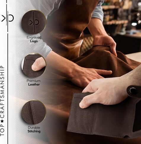 محفظة نحيفة منبثقة حامل بطاقات RFID محفظة معدنية ثلاثية الطي تصميم بسيط محفظة جلدية جيب بسحاب مع صندوق هدايا (جملي) in Saudi Arabia