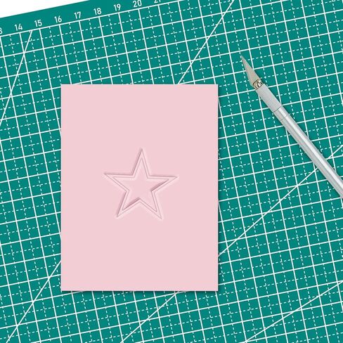 LEXININ 12 قطعة 6 × 4 بوصة كتلة نحت مطاطية وردية، 1/3 بوصة سميكة ناعمة نحت كتل مشمع مطاطية، نحت طوابع مطاطية للحرف اليدوية in Kuwait