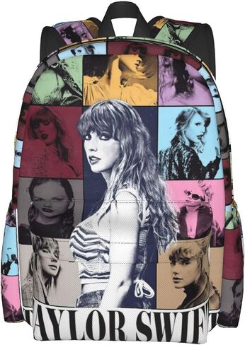 Stylish Music Singer Backpack Lightweight Travel Laptop Backpack Fashion Hip Hop Daypack for Music Fans in Saudi Arabia