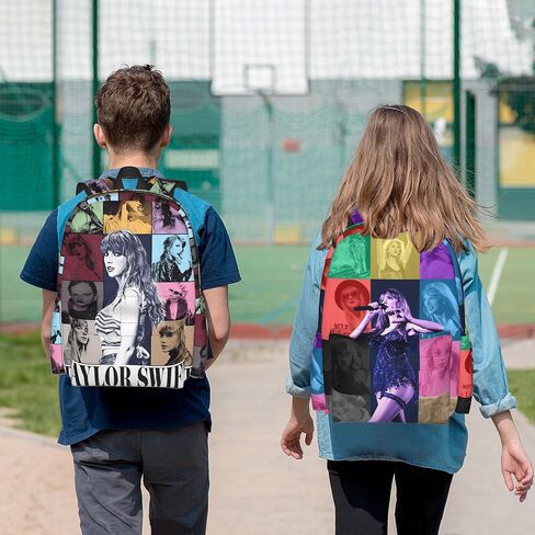 Stylish Music Singer Backpack Lightweight Travel Laptop Backpack Fashion Hip Hop Daypack for Music Fans in Saudi Arabia