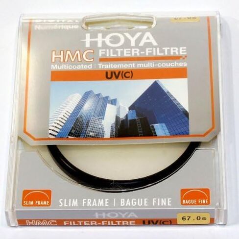 Hoya 49 mm UV(C) Digital HMC Screw-in Filter Black Y5UVC049 in Saudi Arabia