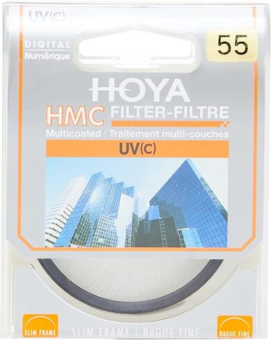 Hoya 49 mm UV(C) Digital HMC Screw-in Filter Black Y5UVC049 in Saudi Arabia