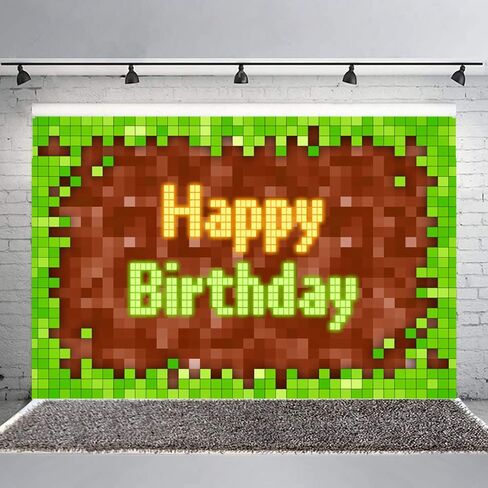 Ticuenicoa 5 × 3ft بكسل خلفية لعيد الميلاد لعبة موضوع خلفية التصوير الفوتوغرافي للأطفال الصبي عيد ميلاد سعيد ألعاب الفيديو معركة ألعاب الطرف لوازم كعكة الجدول ديكور راية in Kuwait