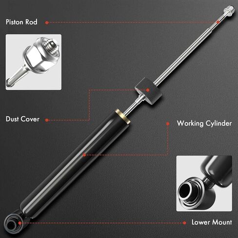 A-Premium Rear Shock Absorber Struts Compatible with Kia Sorento 2007 2008 2009 in Saudi Arabia