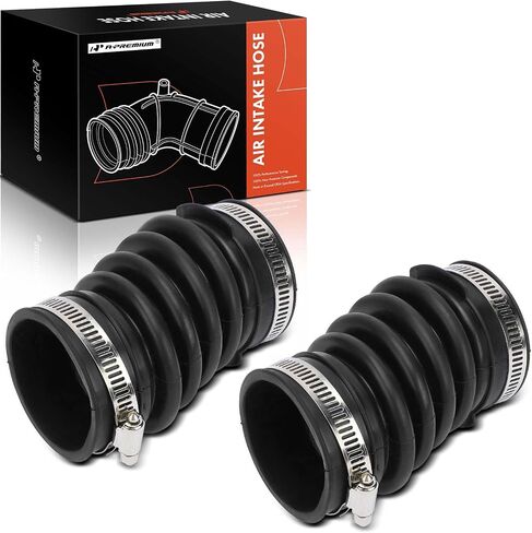 A-Premium قطعتين من خراطيم مدخل منظف هواء المحرك مع مشابك متوافقة مع Toyota Avalon 2000 2001 2002 2003 2004، 3.0L in Saudi Arabia