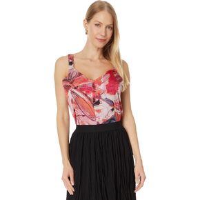 NIC+ZOE womens Scribble Bouquet Crepe Cami