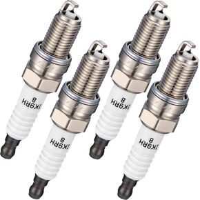 BDFHYK 93618 Platinum Iridium Spark Plugs Compatible with 2013-2016 Dodge Dart 2015-2018 Jeep Renegade 2017-2020 Fiat 124 Spider 2012-2019 Fiat 500 500L 500X 1.4L L4 SIKR9A7 68070507AC Set of 4