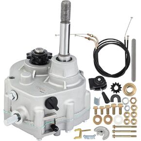 صندوق تروس VEVOR Go Kart Forward Reverse 212cc، محول عزم الدوران من سلسلة 30، 10T #40/41 12T #35 Go Karts Accessories TAV2 30 40 41 لمحرك 2HP-13HP، ناقل الحركة المحلي الشرف، 3 أوضاع تحويل in Saudi Arabia