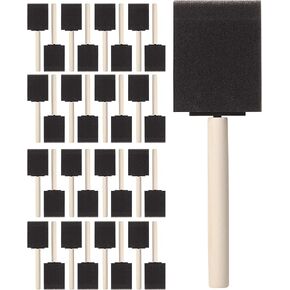 Bates- Foam Paint Brushes, 2-Inch, 32 Pack, Sponge Brushes, Sponge Paint Brush, Foam Brushes for Painting, Foam Brushes for Staining, Paint Sponges, Foam Brushes for Mod Podge Brushes