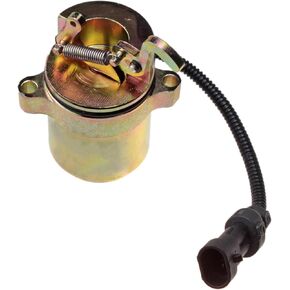 FridayParts 12V Shutdown Solenoid T114678 T114678GT Compatible for Genie Lift GS-3384 GS-3390 GS-4390 GS-5390 S-60 S-65 S-80 S-120 Replacement